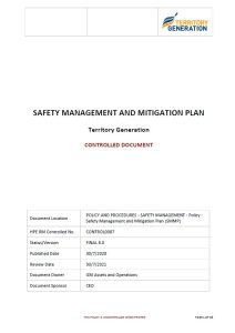 Safety documentation